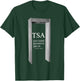 TSA Touching Sensitive Areas Funny . Planes Airports T-Shirt - T-Shirt | Forest