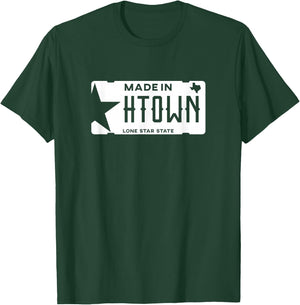 Made in H-Town Born in Houston Texas T-Shirt - T-Shirt | Forest