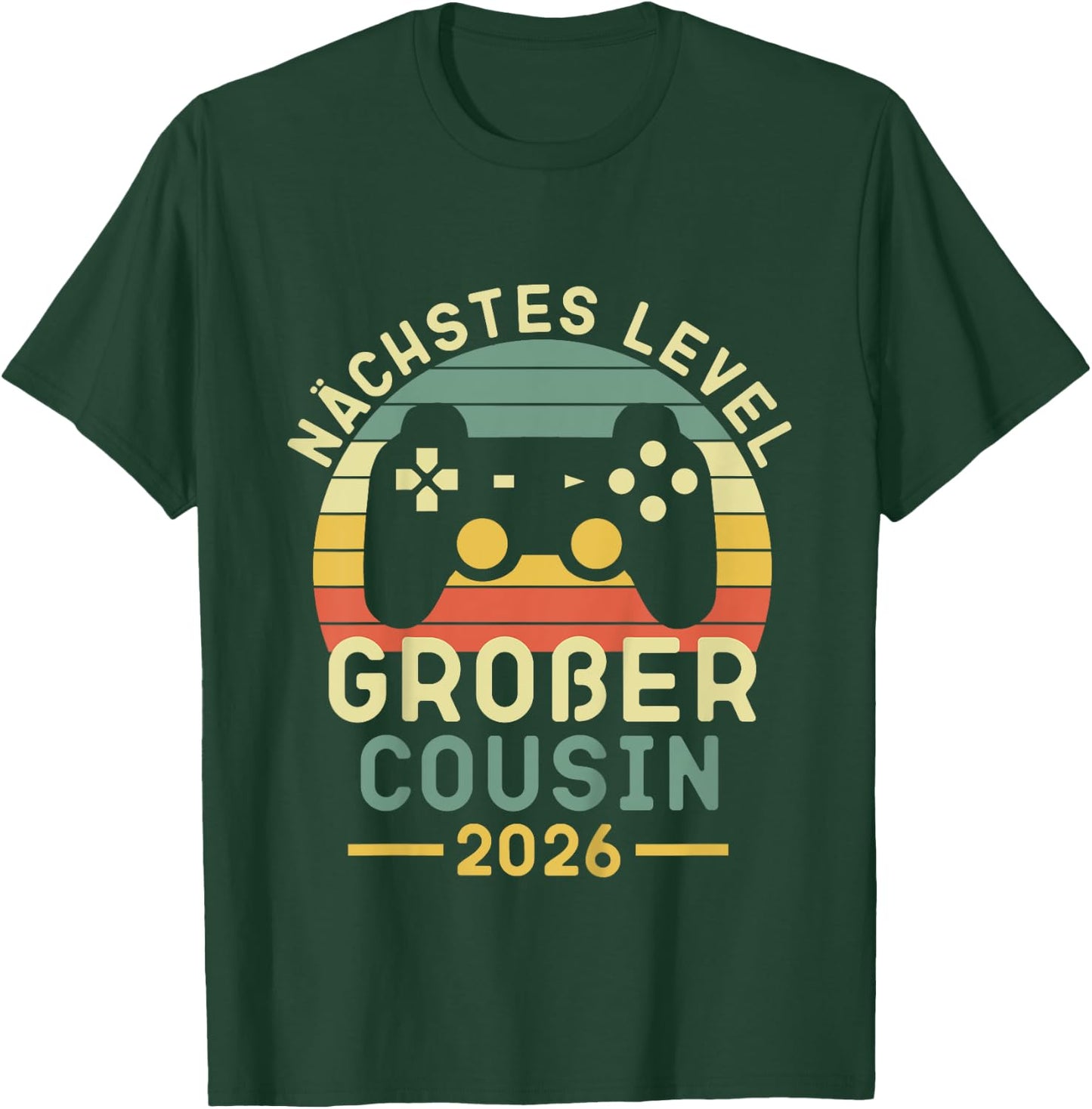 Children's Next Level Big Cousin 2026, Big Cousin 2026 , black T-Shirt - T-Shirt | Forest