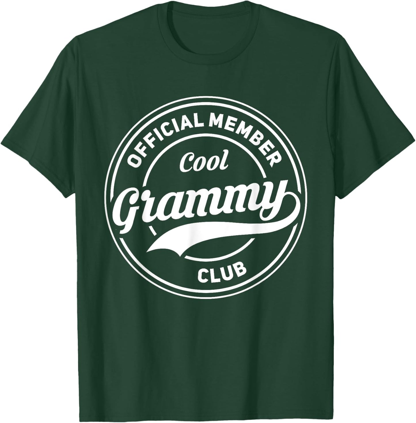Official Member Cool Grammy Club T-Shirt - T-Shirt | Forest