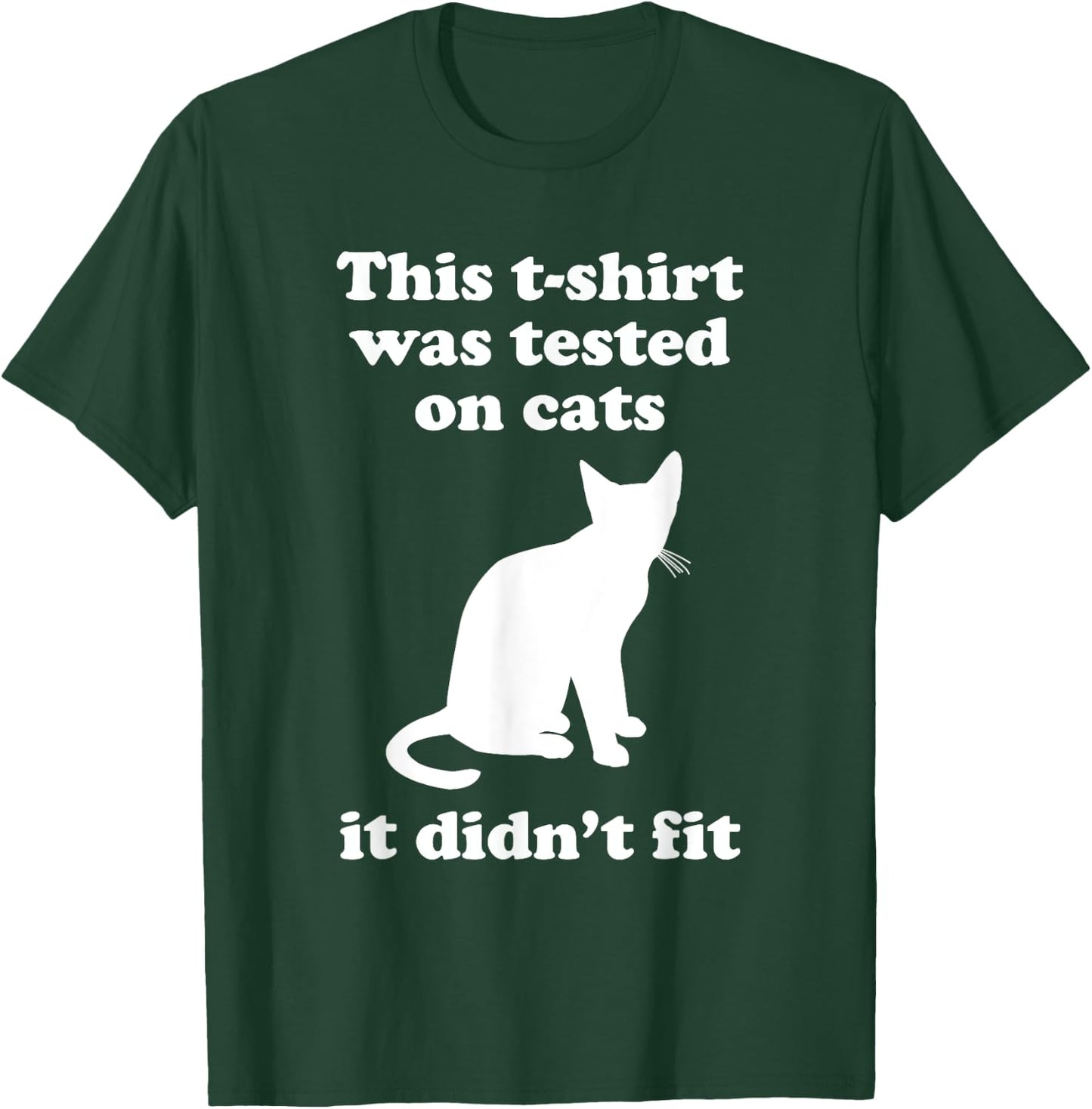 Funny Cat Gift Women Boys or Girls Sarcastic T-Shirt - T-Shirt | Forest