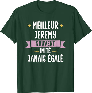 Unique Man Gift Humour Personalised Name Jeremy , Black, S T-Shirt - T-Shirt | Forest