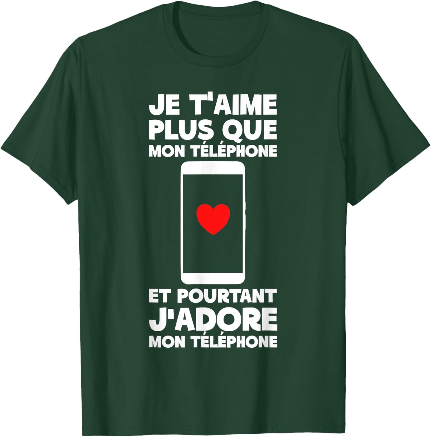 Funny Phone Gift Funny Teen Boyfriend Girlfriend Love , Black, S T-Shirt - T-Shirt | Forest