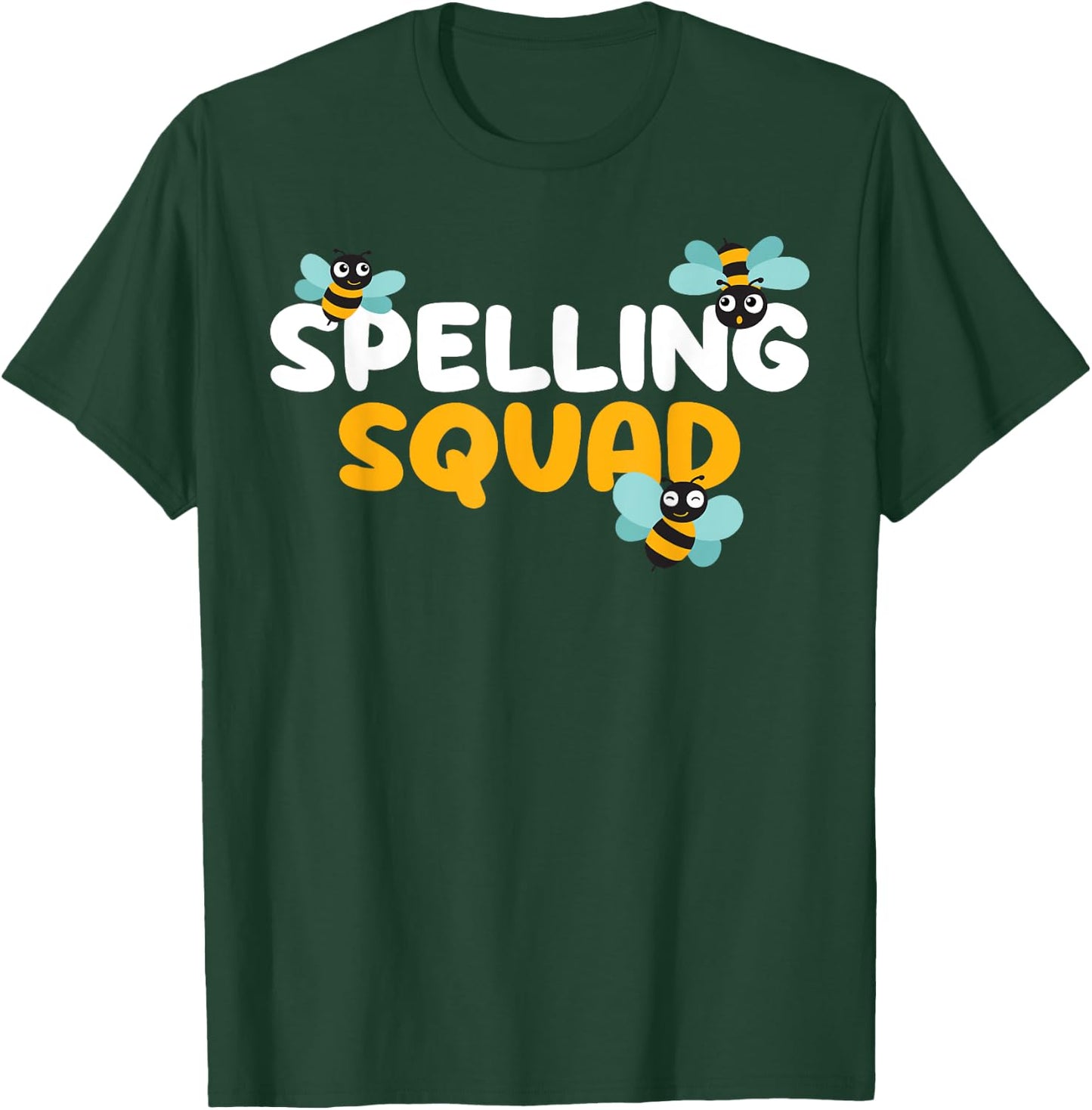 Spelling Squad Spelling Bee Competition Spelling Bee T-Shirt - T-Shirt | Forest