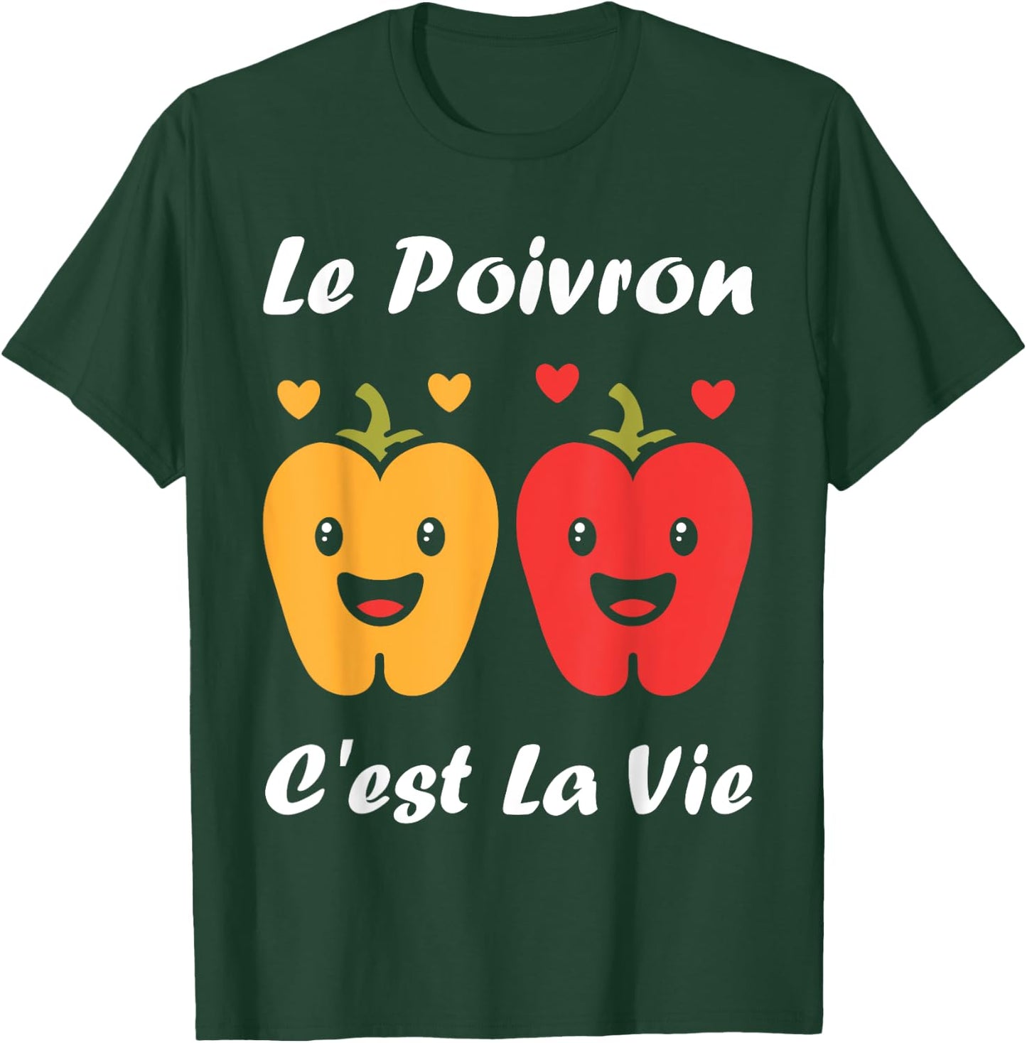 Vegetable The Pepper Is Life Humour Pepper , Black, S T-Shirt - T-Shirt | Forest
