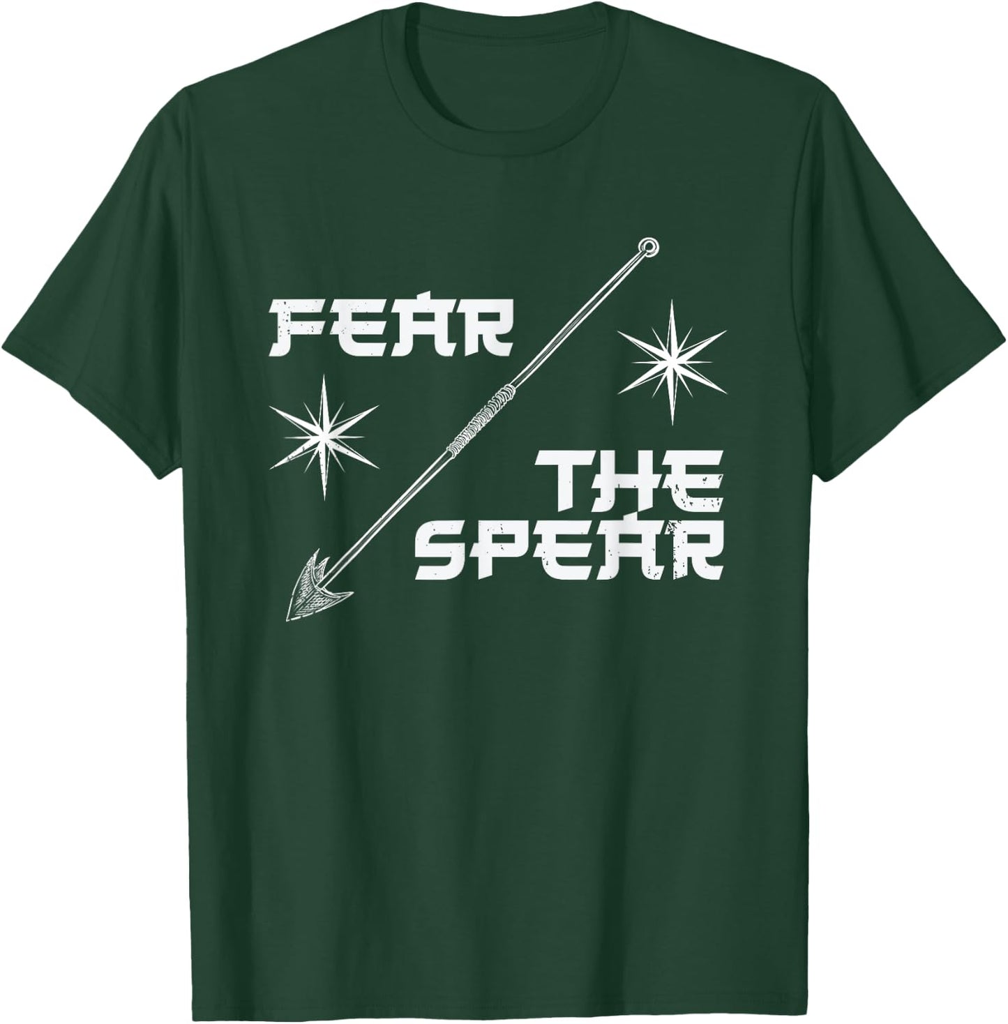 Fear The Spears Spearfishing Diver T-Shirt - T-Shirt | Forest