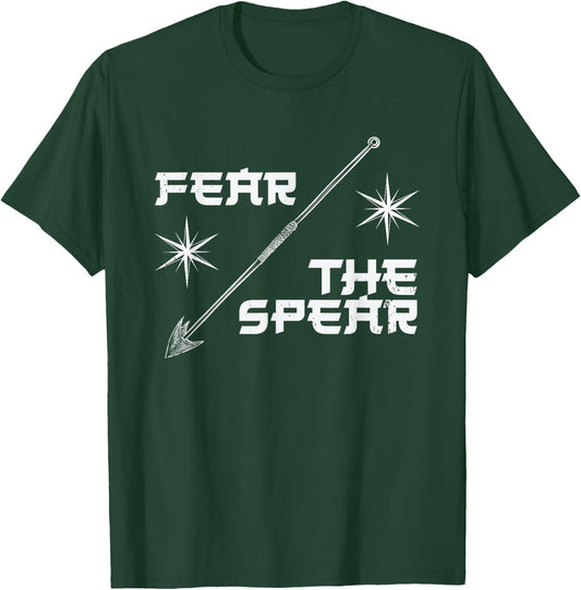 Fear The Spears Spearfishing Diver T-Shirt - T-Shirt | Forest