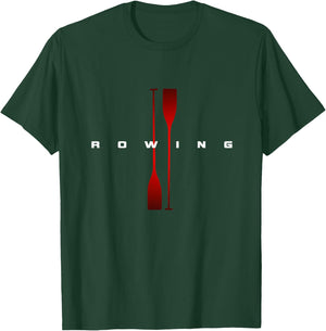 Rowing Clothing for Rowers - Rudern für -Erwachsene, Schwarz, S T-Shirt - T-Shirt | Forest
