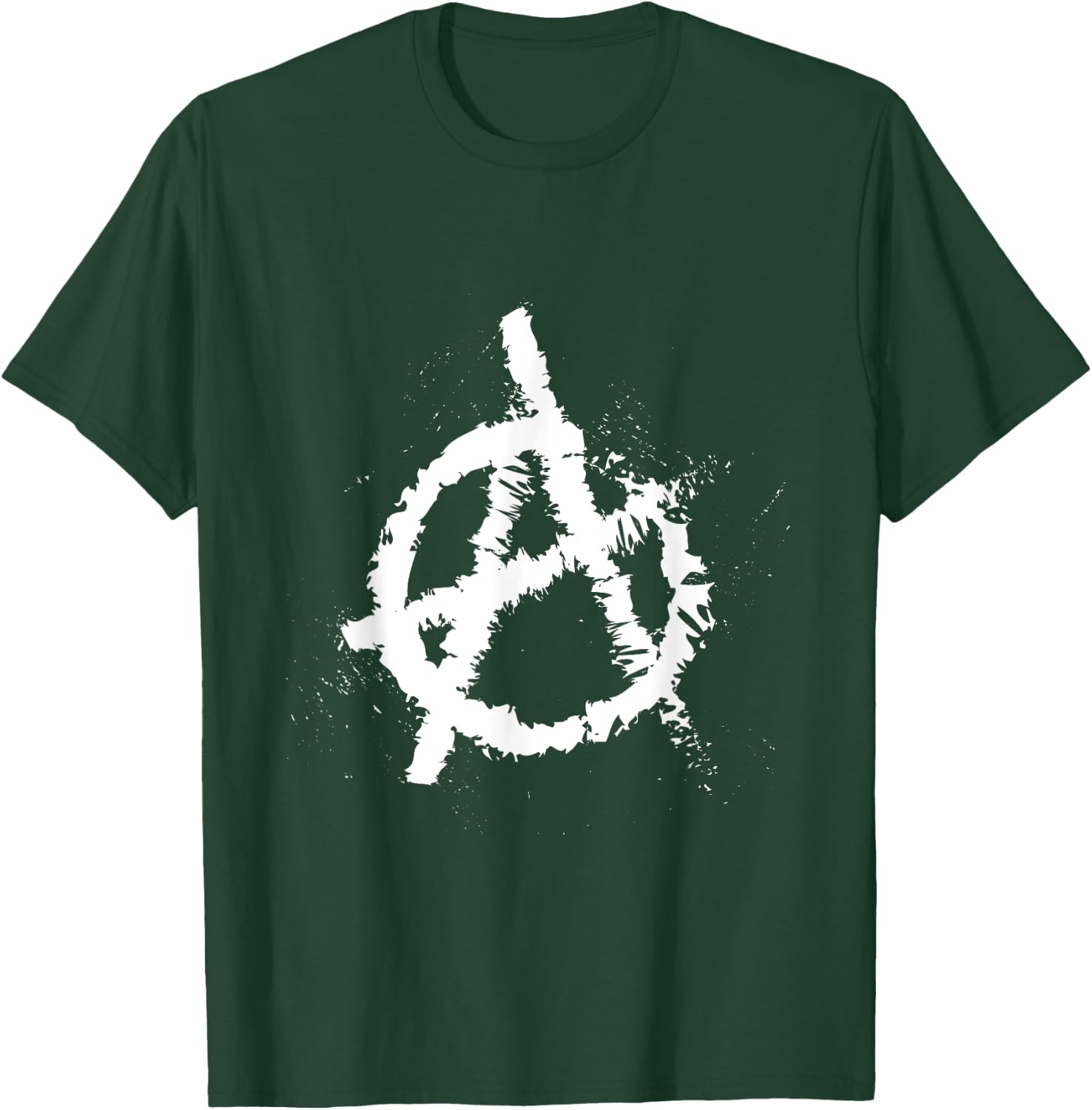 Anarchy Symbol Anarchy Punk Graffiti Punk Rock , black T-Shirt - T-Shirt | Forest