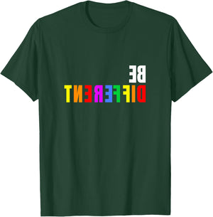 LGBT Schwul Lesbisch CSD Parade Sei Anders unterschiedlich T-Shirt - T-Shirt | Forest