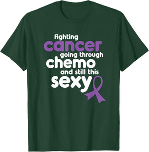 Fighting Cancer Meme for Chemo Patients | Funny Gift T-Shirt - T-Shirt | Forest