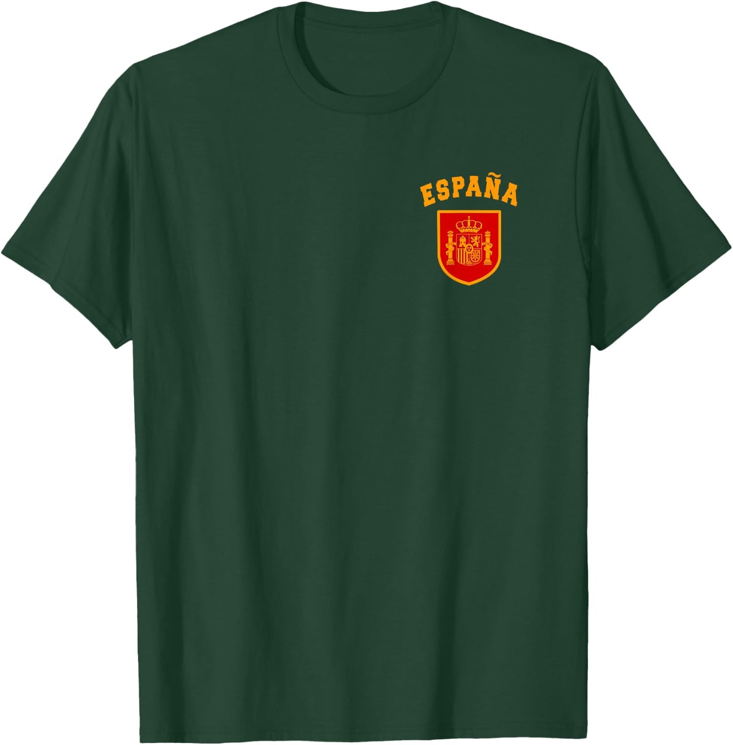 SPAIN HEART España Español EUROPE SPORTS FAN WOMEN MEN KIDS T-Shirt - T-Shirt | Forest