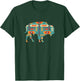 Unique Western Aztec Buffalo Navajo Bison T-Shirt - T-Shirt | Forest