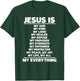 Jesus Is My God Christian Jesus Devotee Prayer Bible Jesus T-Shirt - T-Shirt | Forest