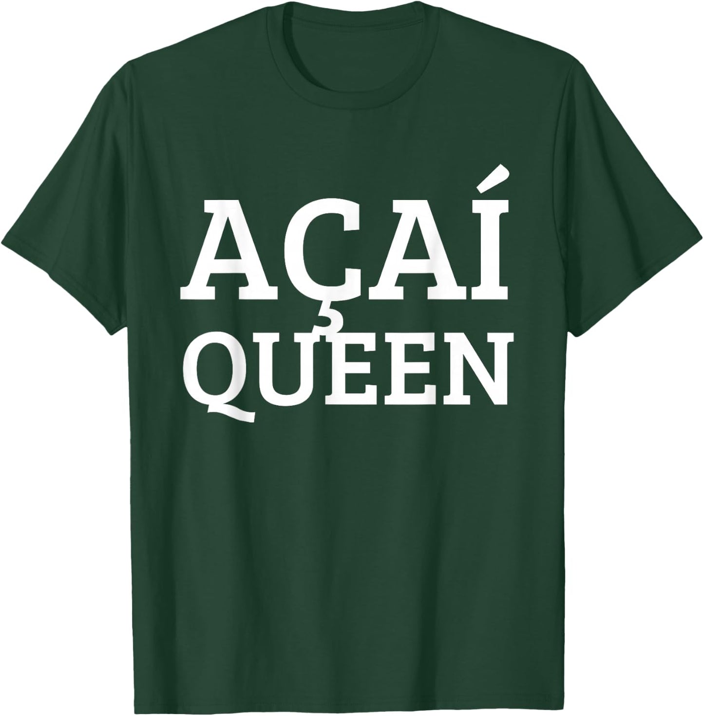 Acai Queen Berry Bowl Superfood Smoothie Adult Girls Kids T-Shirt - T-Shirt | Forest