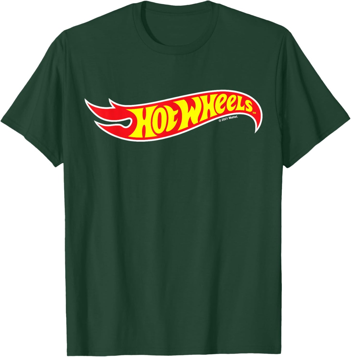 Hot Wheels - Hot Wheels Logo T-Shirt - T-Shirt | Forest