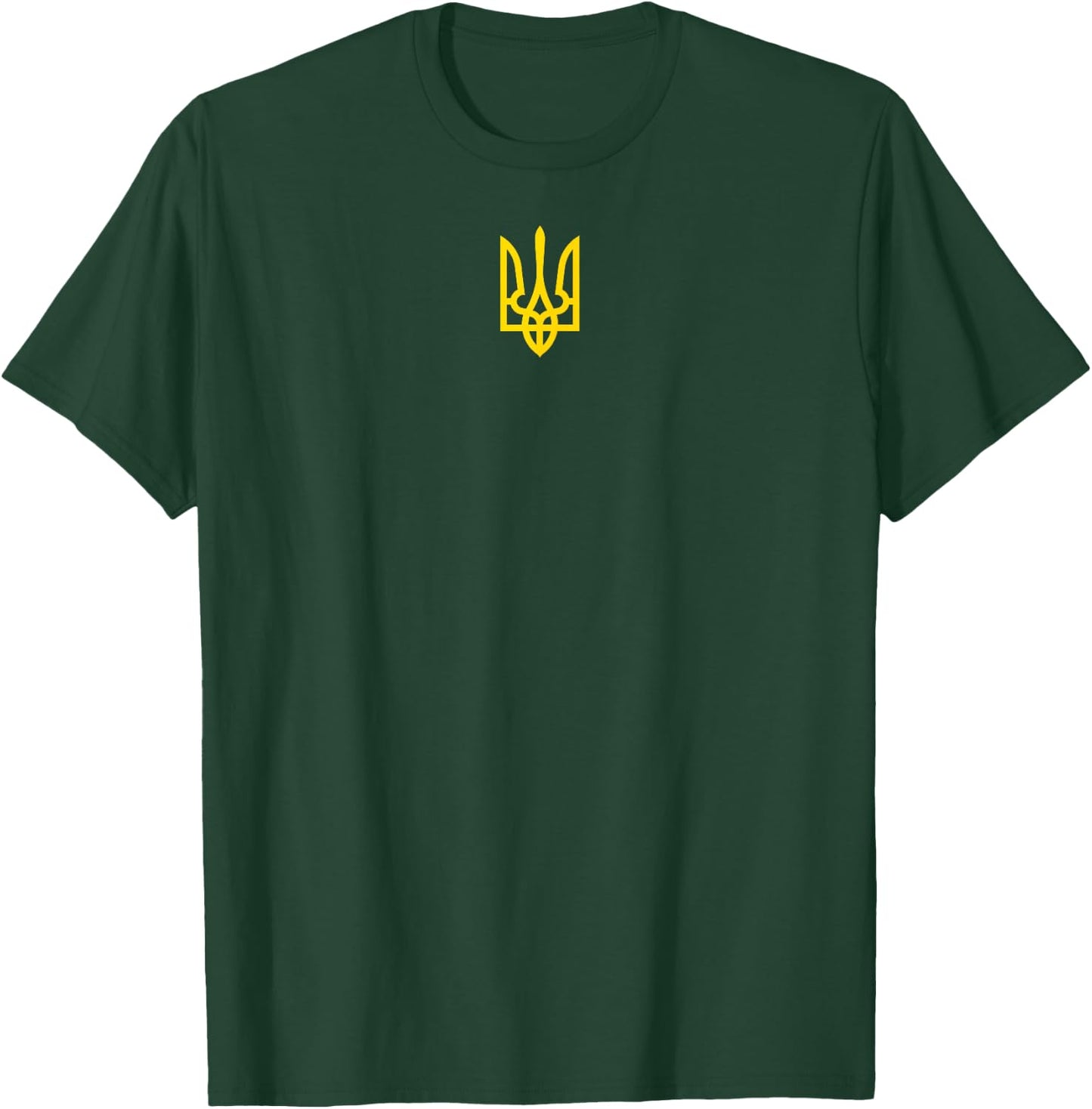 President Volodymyr Zelensky - Ukraine Tryzub Trident Pride , black T-Shirt - T-Shirt | Forest