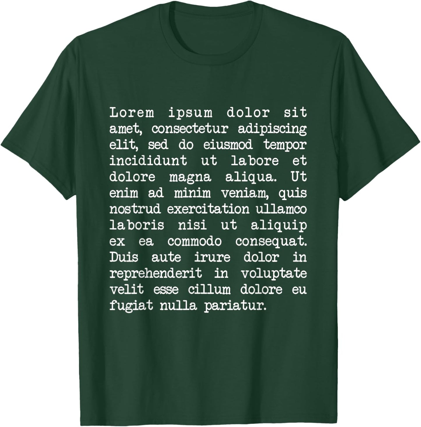 Lorem Ipsum T-Shirt - T-Shirt | Forest
