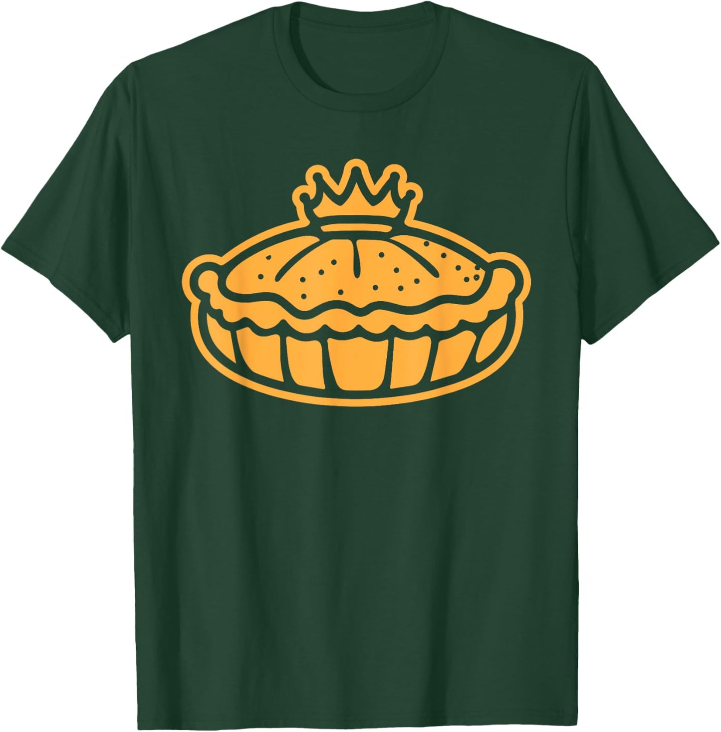 France Cake Galette des Rois Simple Galette , Black, S T-Shirt - T-Shirt | Forest