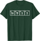 Funny Periodic Table Genius Science Scientist Nerd Gift T-Shirt - T-Shirt | Forest