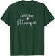 Madame Pétanque 3 balls French colour , Black T-Shirt - T-Shirt | Forest