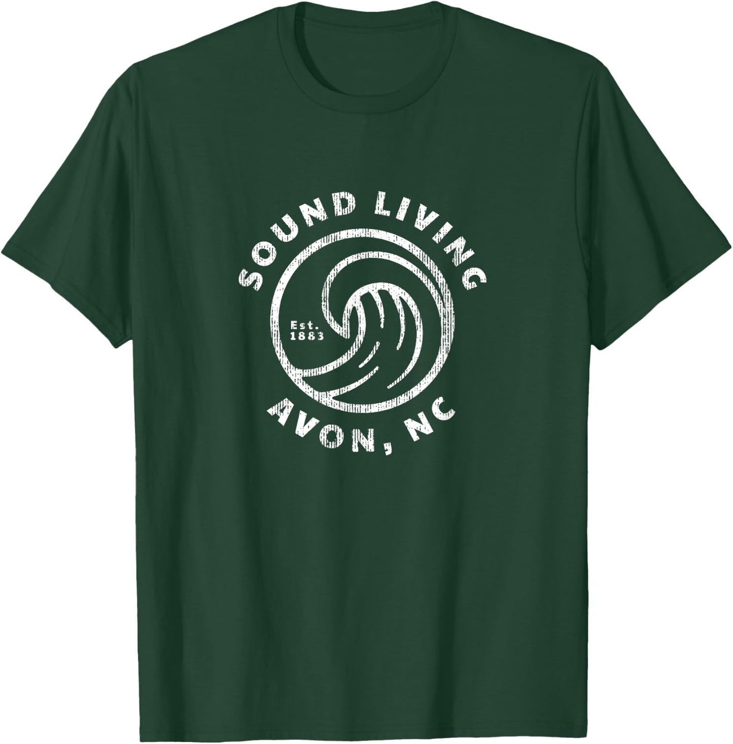 Sound Living Avon NC Outer Banks North Carolina T-Shirt - T-Shirt | Forest