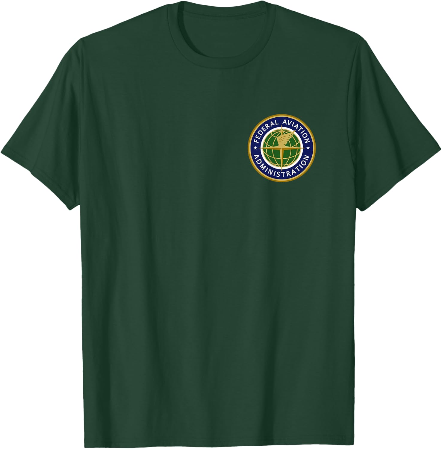 FAA Federal Aviation Administration Logo T-Shirt - T-Shirt | Forest