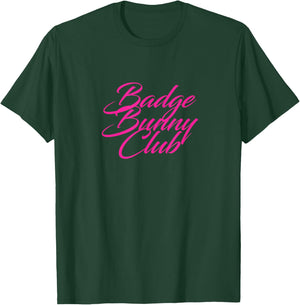 Badge Bunny Club T-Shirt - T-Shirt | Forest