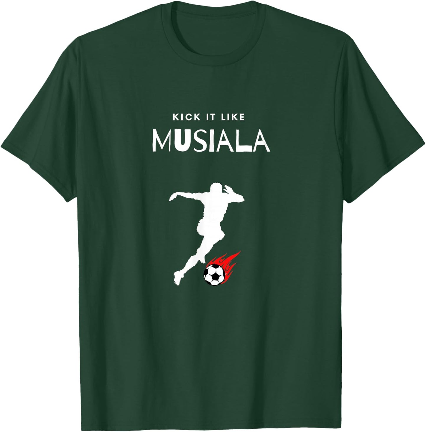 Kick it Like MUSIALA T-Shirt - T-Shirt | Forest