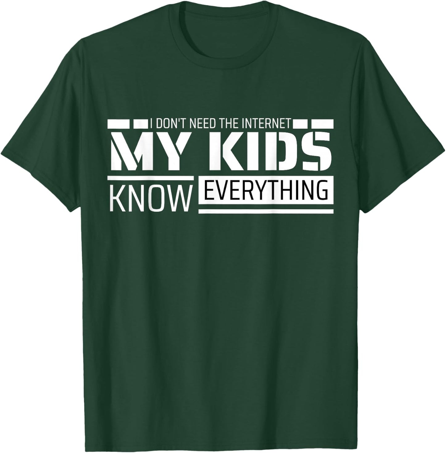 Funny Dad Shirt From Kids Men Funny Fathers Day Dad T-Shirt - T-Shirt | Forest