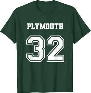 Jersey Style 2032 32 Plymouth Massachusetts Mass 1932 Class T-Shirt - T-Shirt | Forest