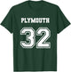 Jersey Style 2032 32 Plymouth Massachusetts Mass 1932 Class T-Shirt - T-Shirt | Forest