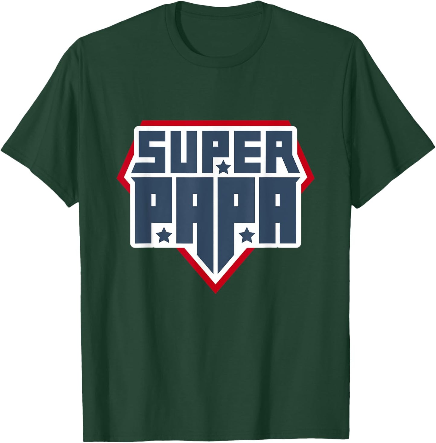Super Papa shirt, Happy Father's Day , Best Daddy T-Shirt - T-Shirt | Forest