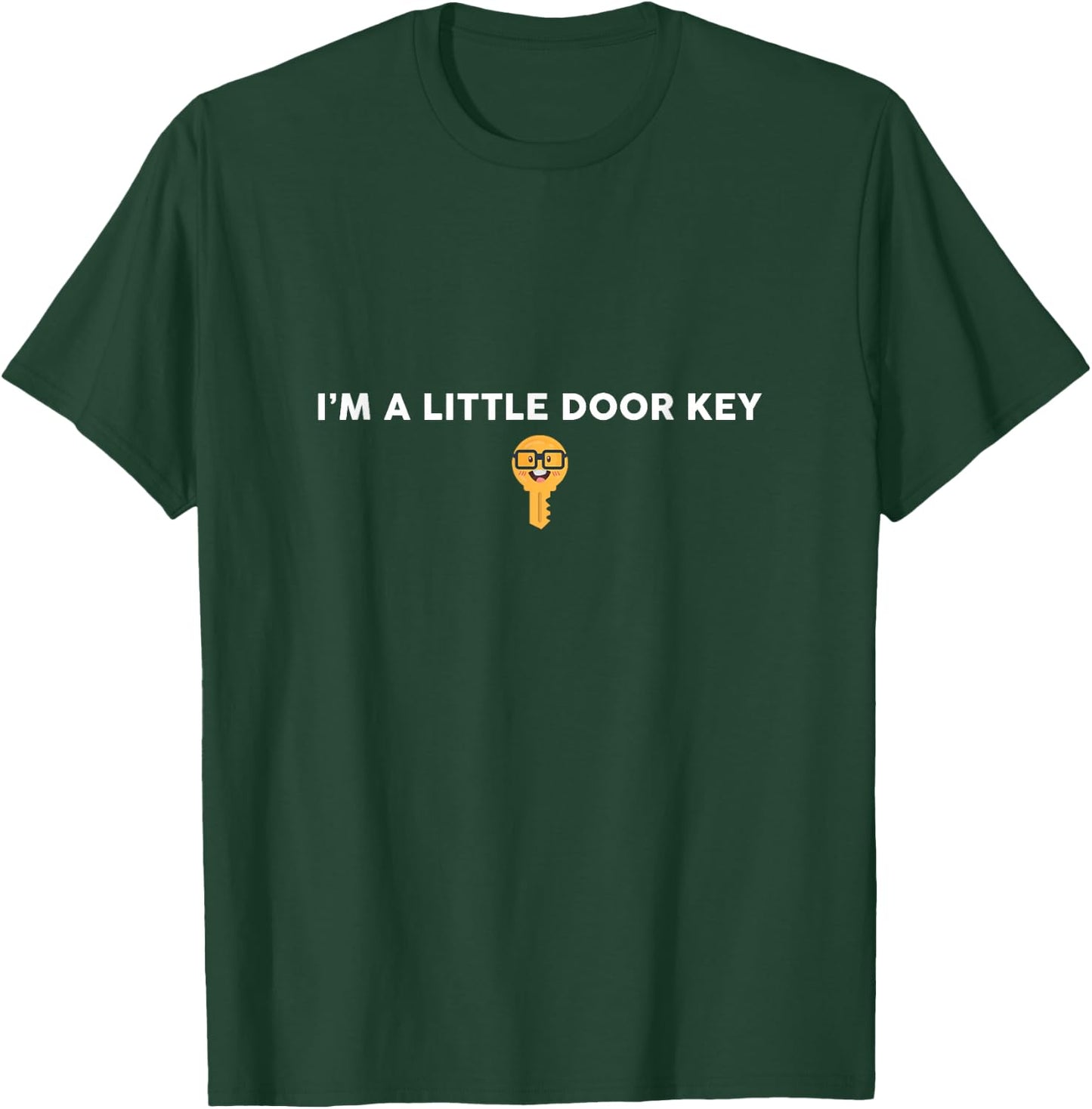 I'm A Little Door-Key Dorky Funny Shirts For Kids Pun T-Shirt - T-Shirt | Forest