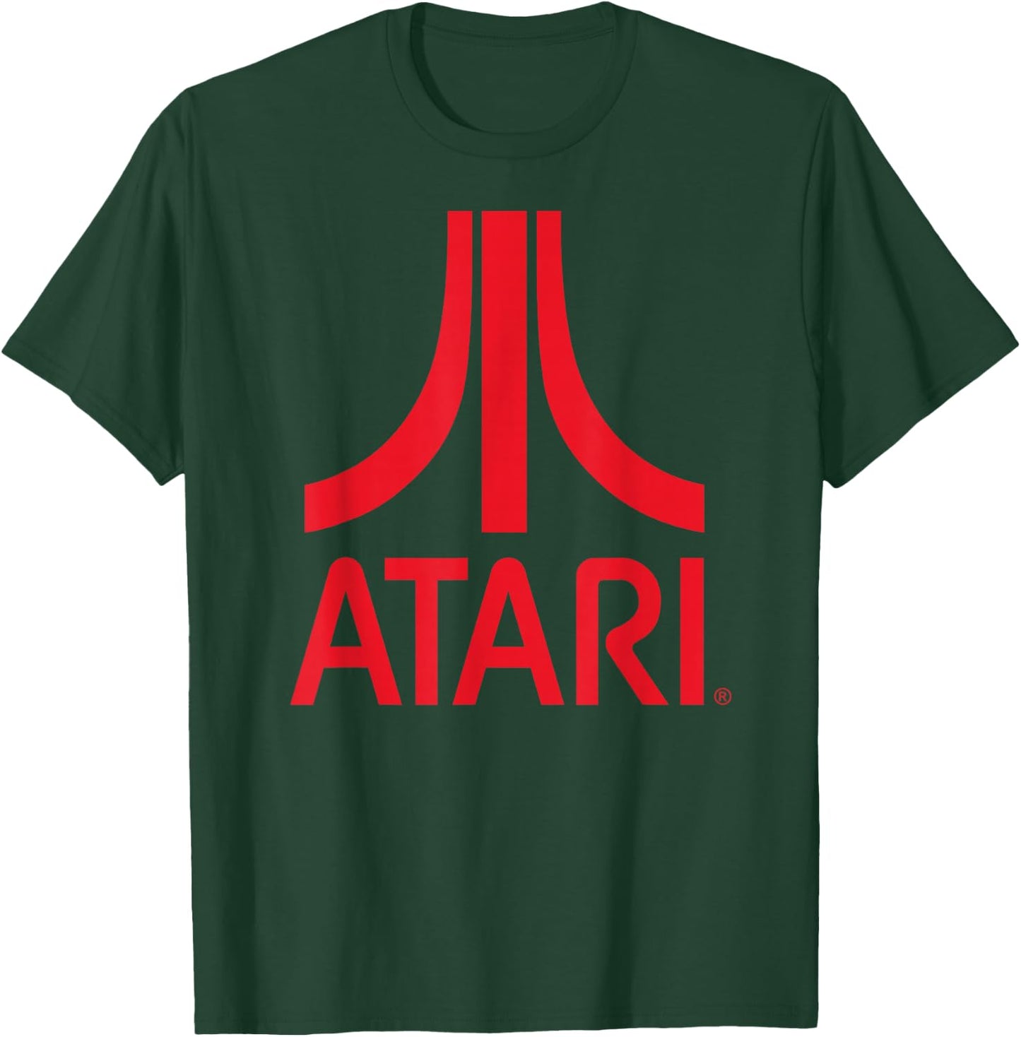Atari Games Red Retro Vintage Gaming Fun Arcade Look , blue T-Shirt - T-Shirt | Forest