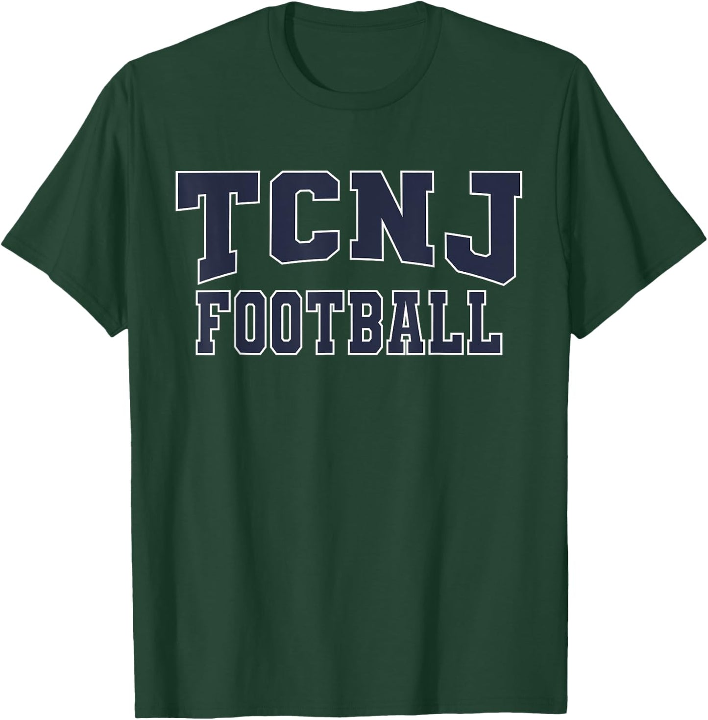 TCNJ Football Apparel Sports Fan T-Shirt - T-Shirt | Forest