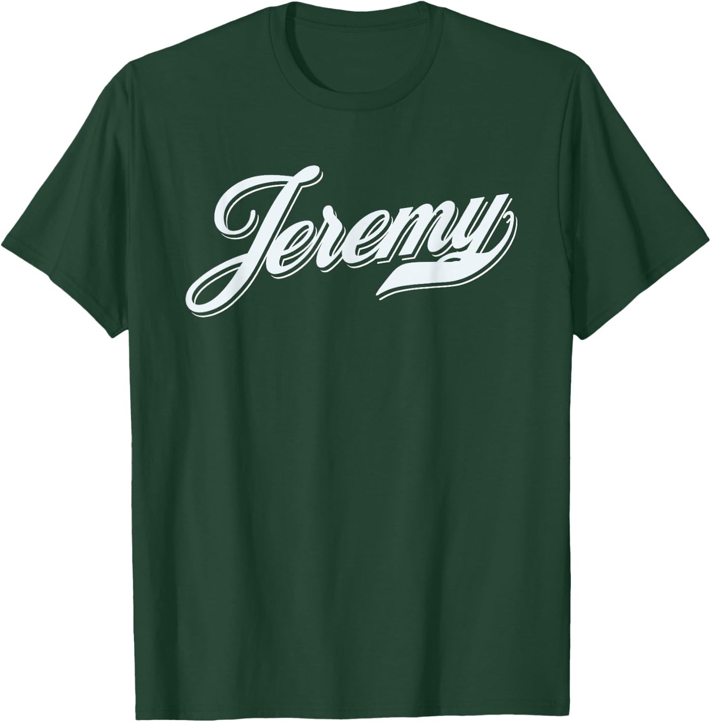 Man Boys Funny Gift Humour Name For Jeremy , Black, S T-Shirt - T-Shirt | Forest
