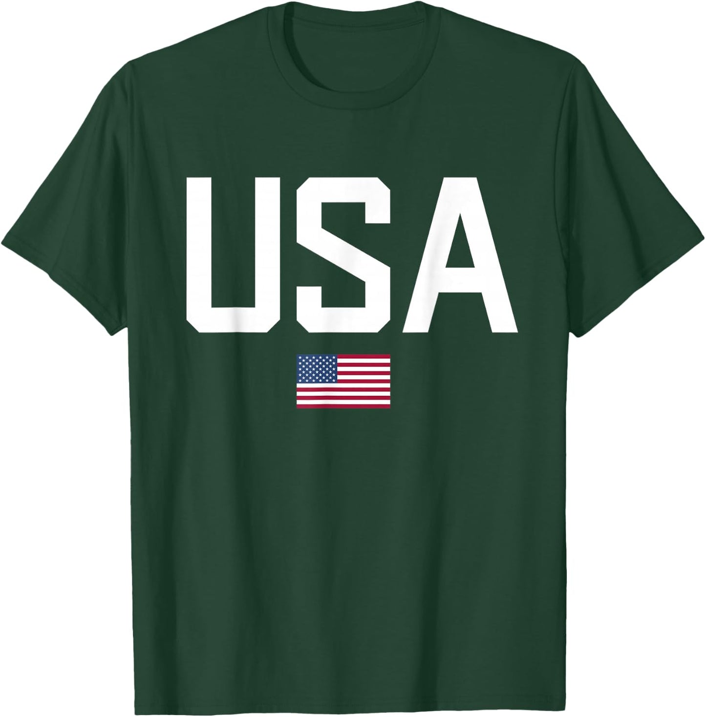 USA T Shirt Women Men Kids Patriotic American Flag 4th of July T Shirt, blue T-Shirt - T-Shirt | Forest