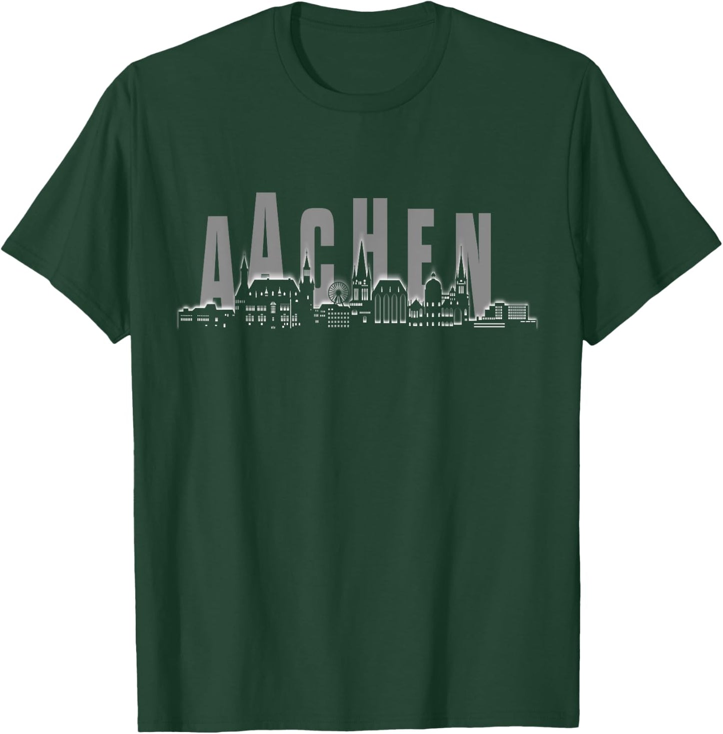 Aachen Skyline T-Shirt - T-Shirt | Forest