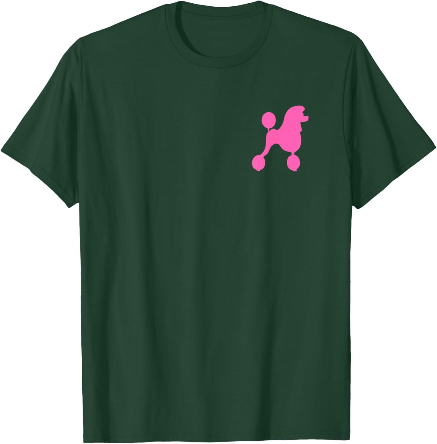 Poodle Skirt Hot Pink Sock Hop 1950's Costume T-Shirt - T-Shirt | Forest
