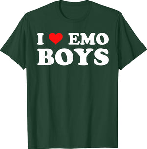Goth Grunge Alt 2000s Punk Scene Emo Girl Who Love Emo Boys T-Shirt - T-Shirt | Forest