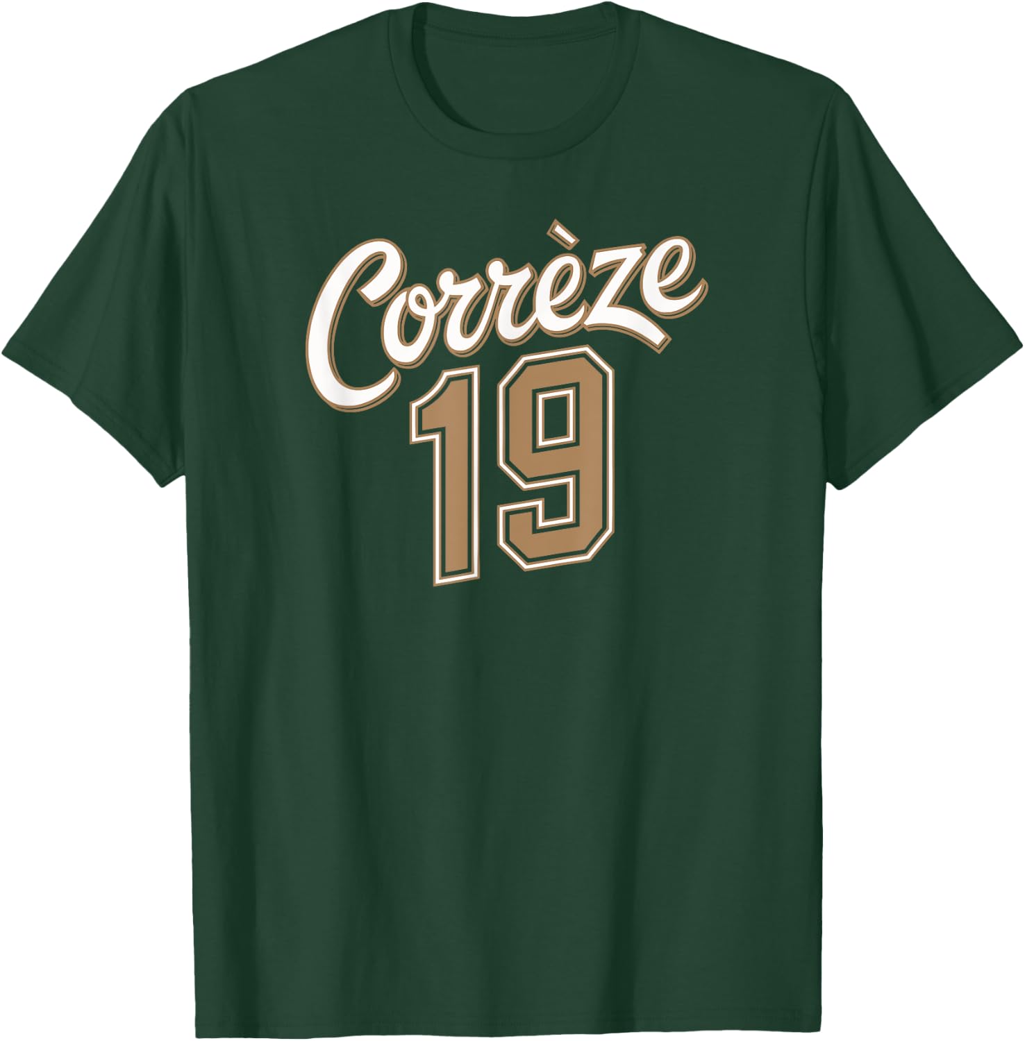 Corrèze 19 , Black, S T-Shirt - T-Shirt | Forest