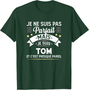 Personalised Gift Tom Humour Man , Black, S T-Shirt - T-Shirt | Forest