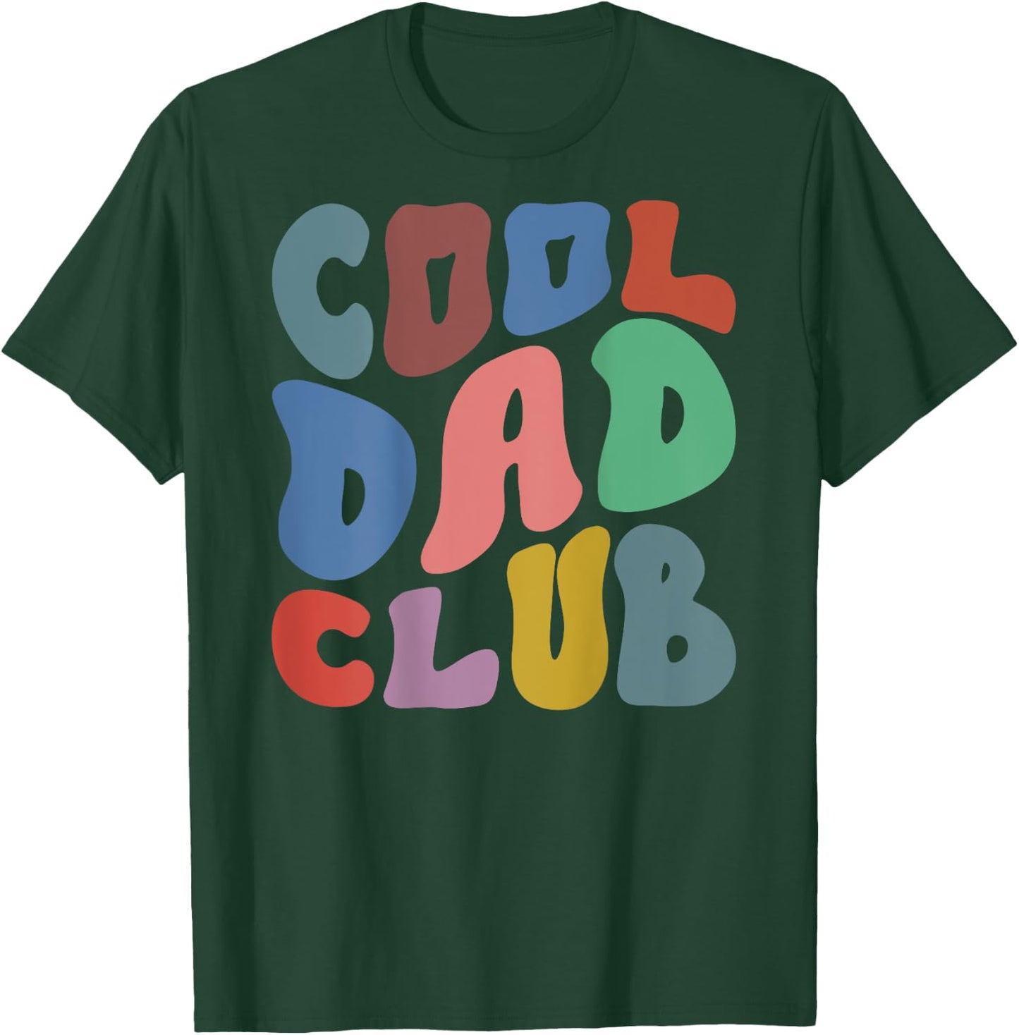 Cool Dads Club Geschenk zum Vatertag, Vatertag, Geburtstagsgeschenk T-Shirt - T-Shirt | Forest