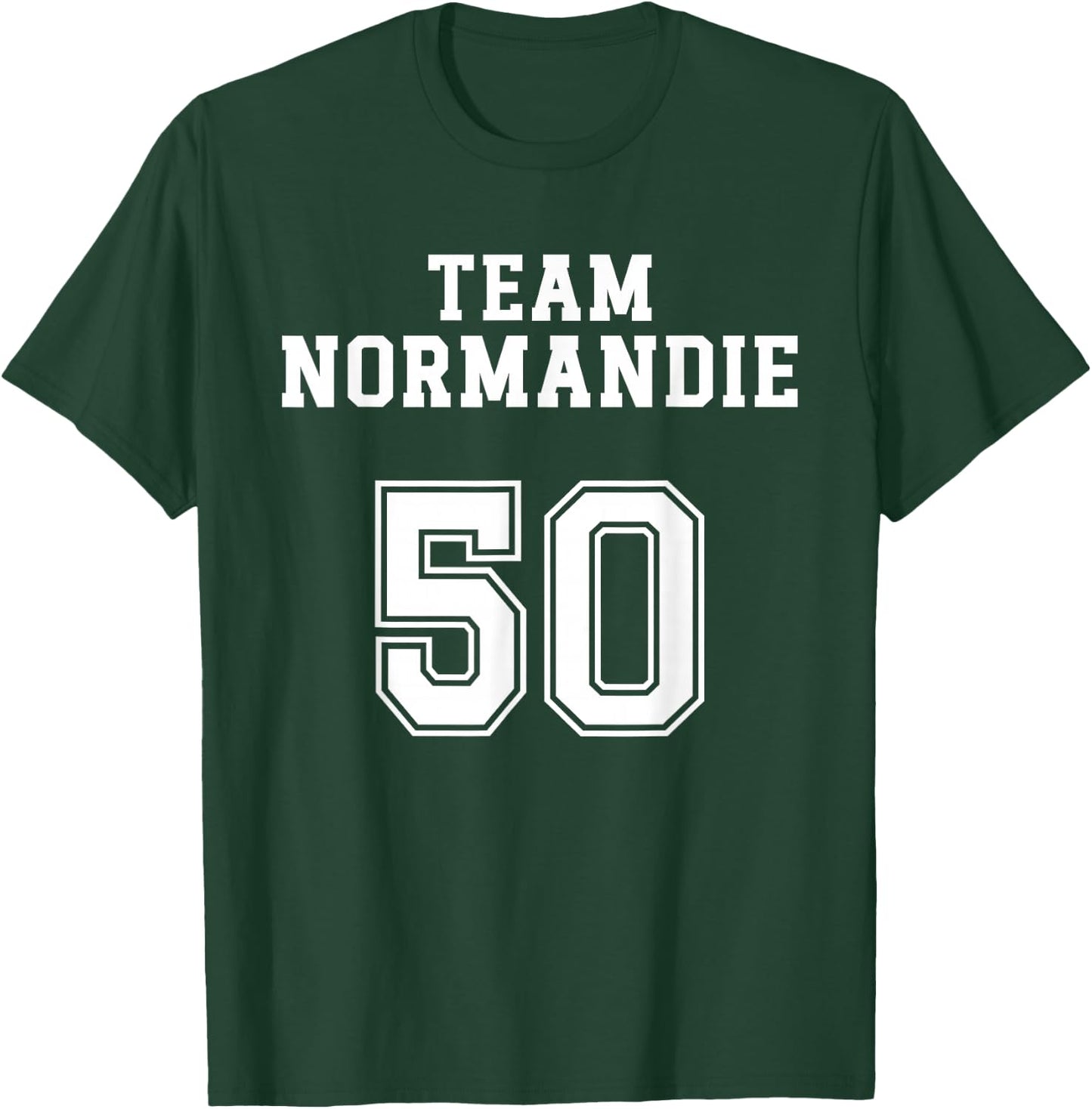 Normandy Humour Normand Team Normandy Sleeve Region T-Shirt - T-Shirt | Forest