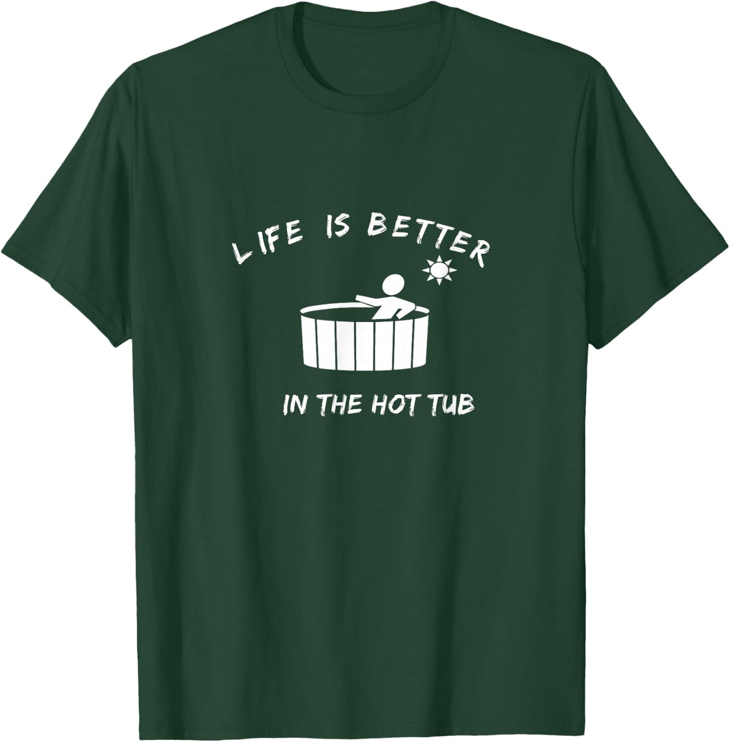 Hot tub T-Shirt - T-Shirt | Forest