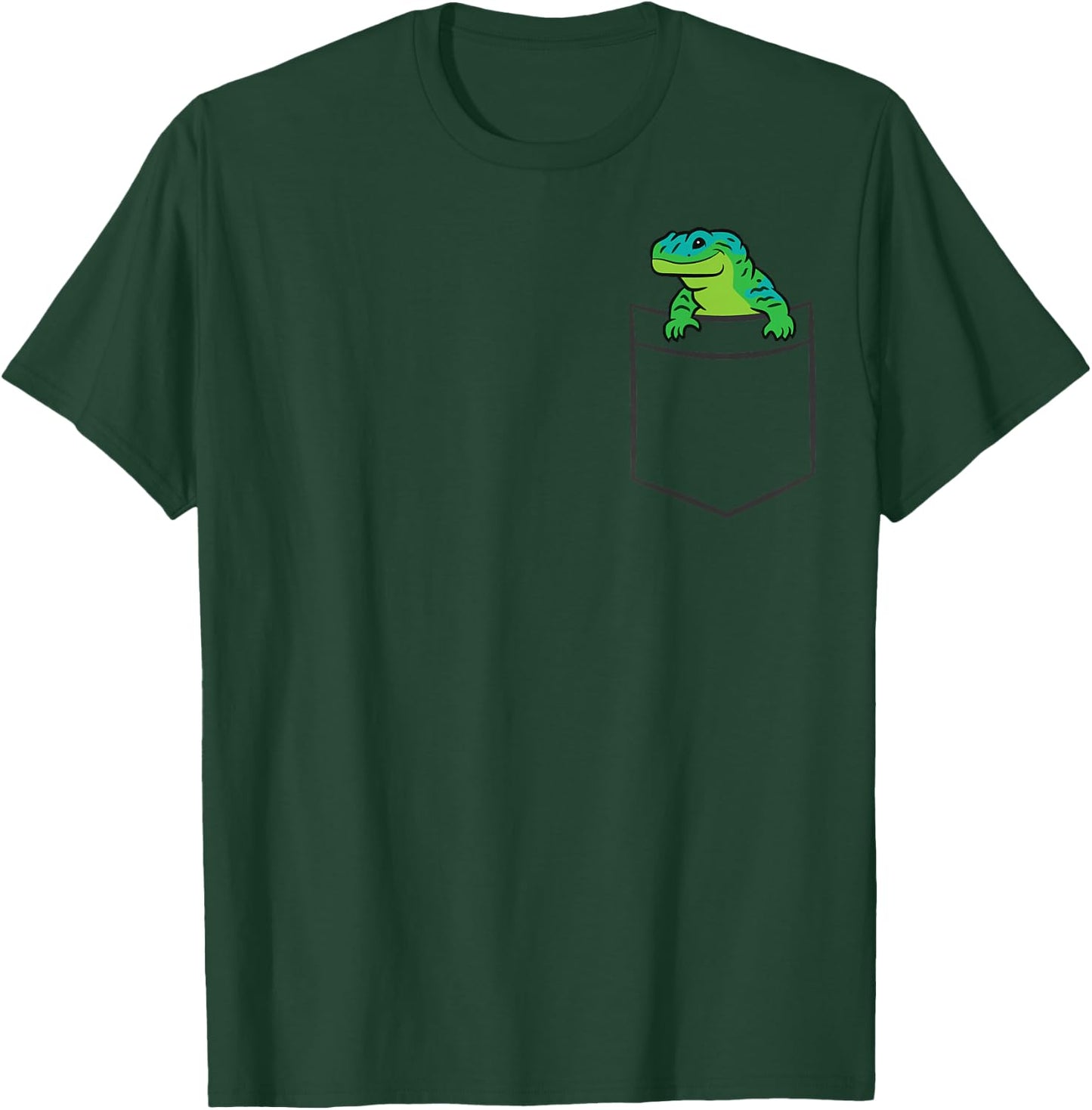 Uromastyx In A Pocket Reptile Cute Uromastyx T-Shirt - T-Shirt | Forest