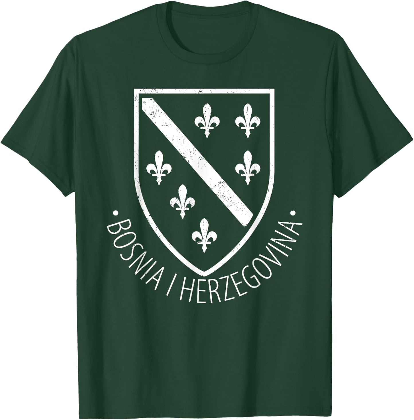 Bosnien Herzegowina bosnisch reisend herzegowinisch national T-Shirt - T-Shirt | Forest
