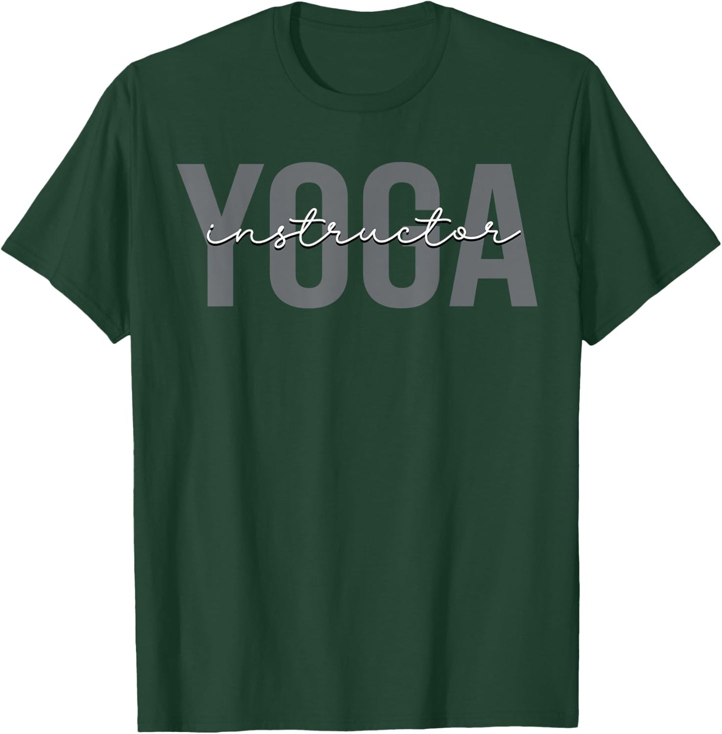 Yoga Instructor Yoga Teacher Meditation T-Shirt - T-Shirt | Forest