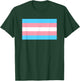 Transgender Flag Trans Pride T-Shirt - T-Shirt | Forest
